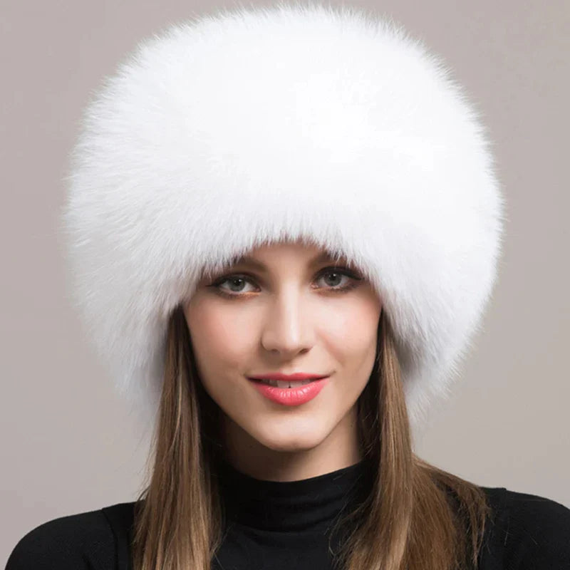 Valentina – Gorro de pelo de zorro