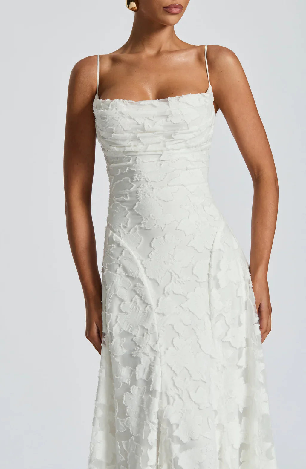Noelia Léon – Elegante vestido maxi