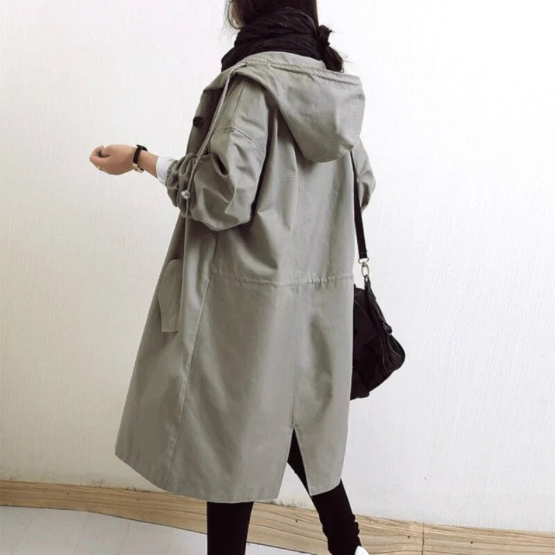 Elena™ - Gabardina elegante y repelente al agua