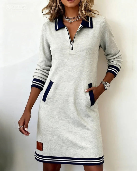 Adriana | Vestido Corto con Bordado Suizo