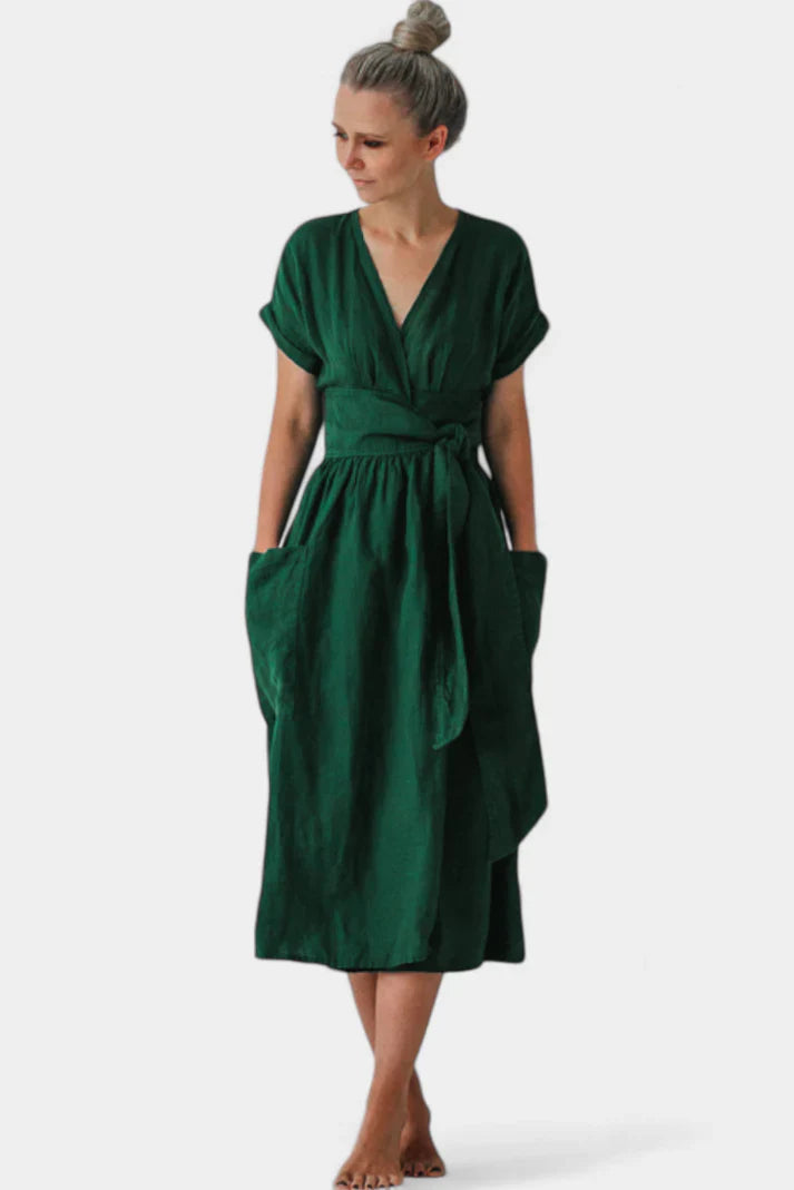 Aurora™ – Elegante vestido casual con escote en V