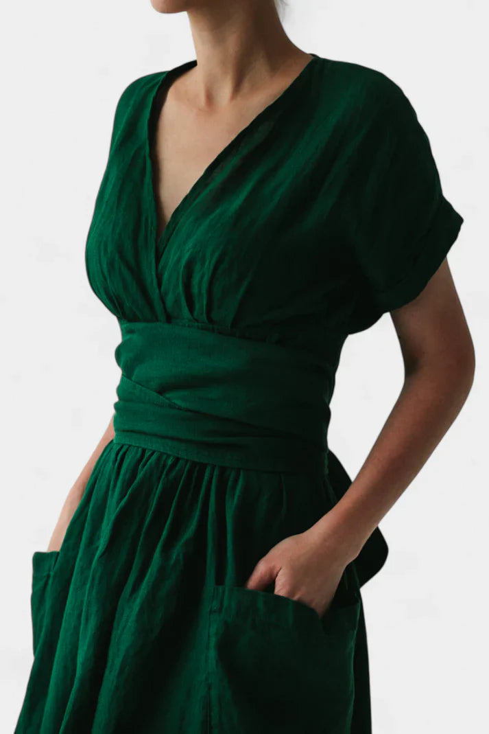 Aurora™ – Elegante vestido casual con escote en V