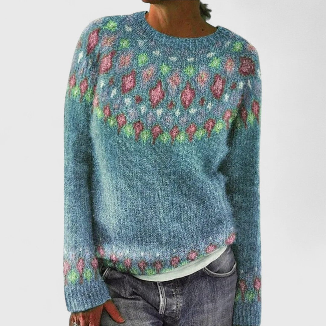 Elena | Jersey de Punto Jacquard