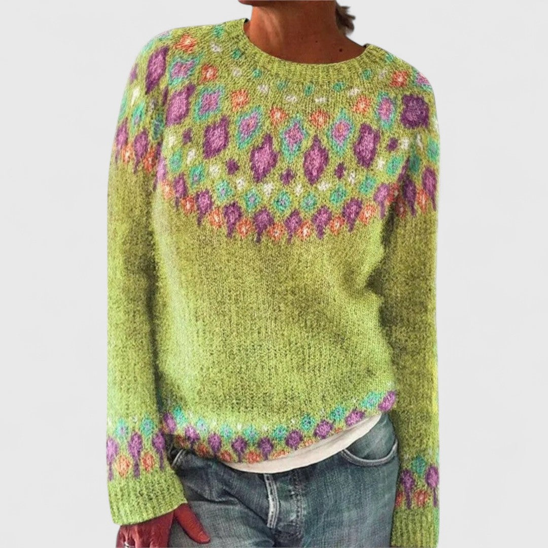 Elena | Jersey de Punto Jacquard