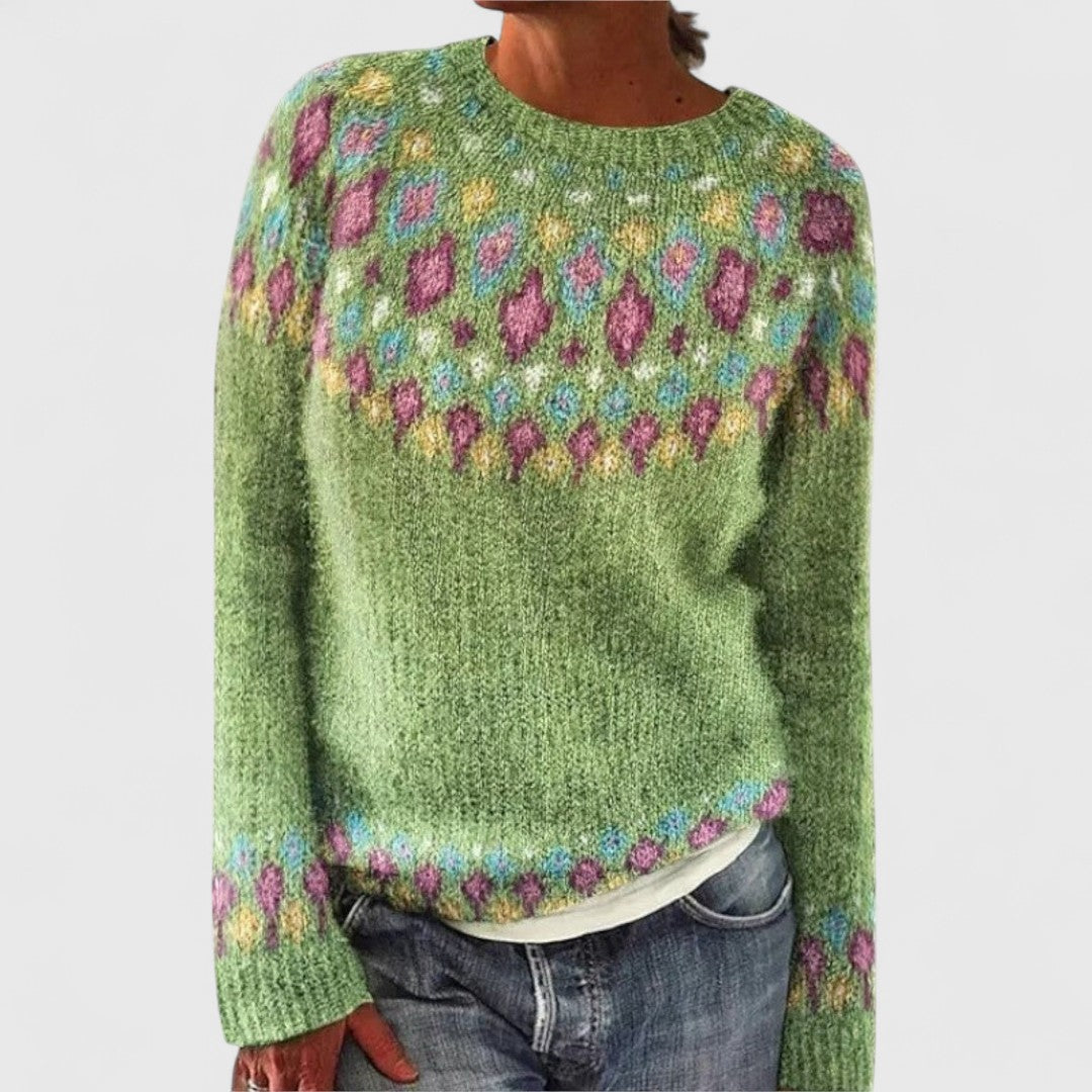 Elena | Jersey de Punto Jacquard