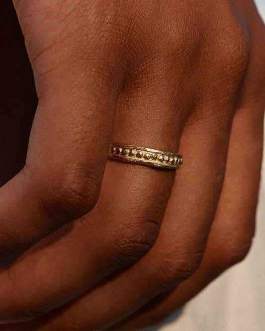 Rocío | Anillo Ajustable Inspirado en Tesoros Antiguos