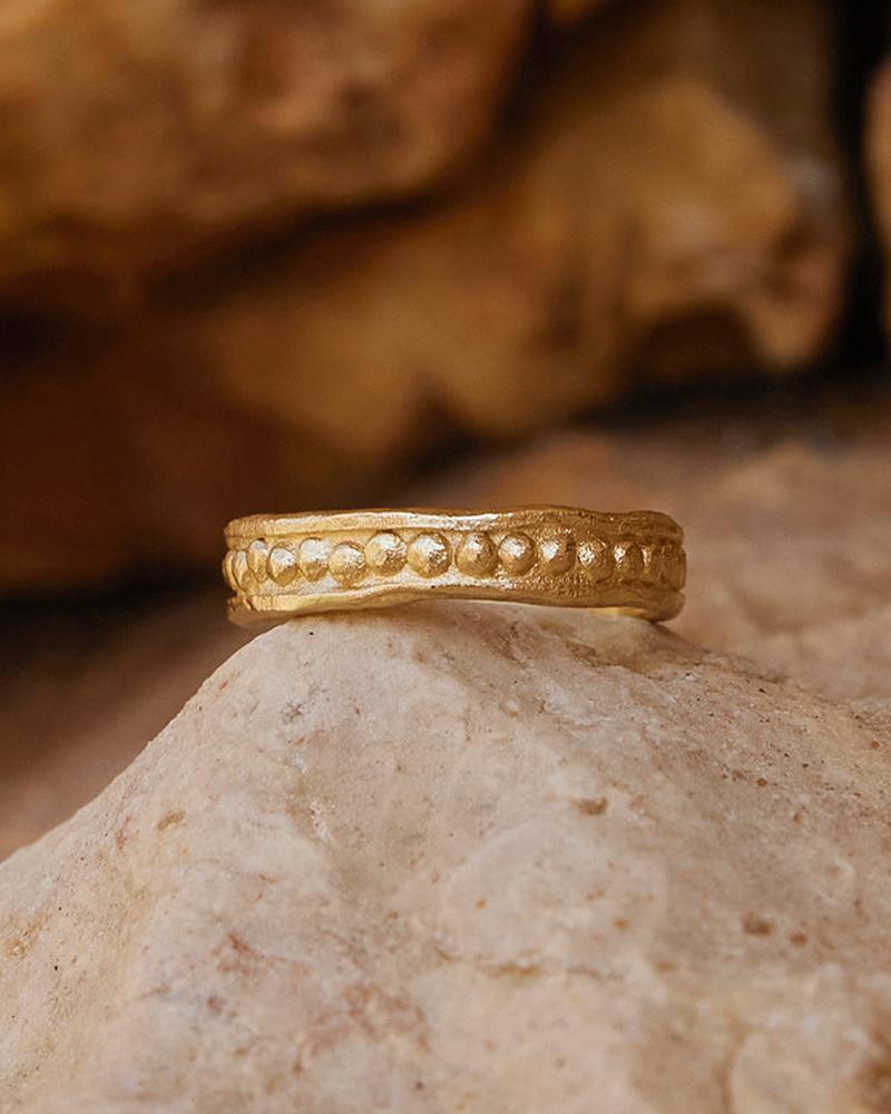 Rocío | Anillo Ajustable Inspirado en Tesoros Antiguos