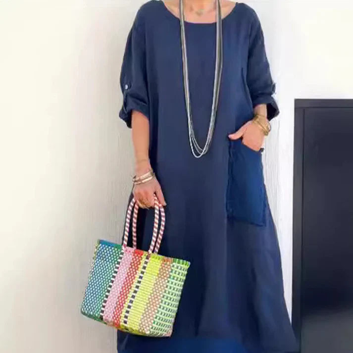 Celia™ Vestido largo de estilo bohemio y relajado