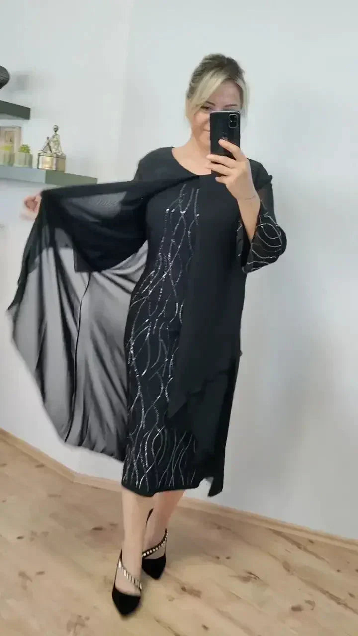 Claudia™ Vestido brillante de moda para mujer