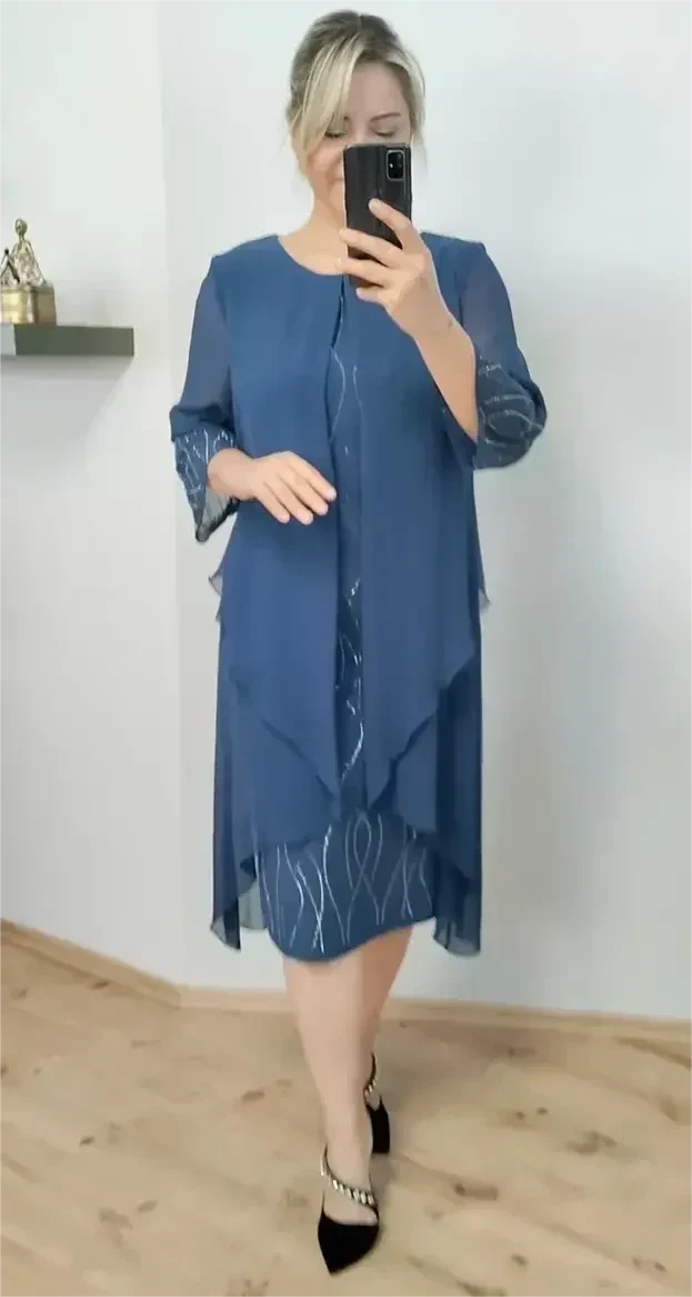 Claudia™ Vestido brillante de moda para mujer
