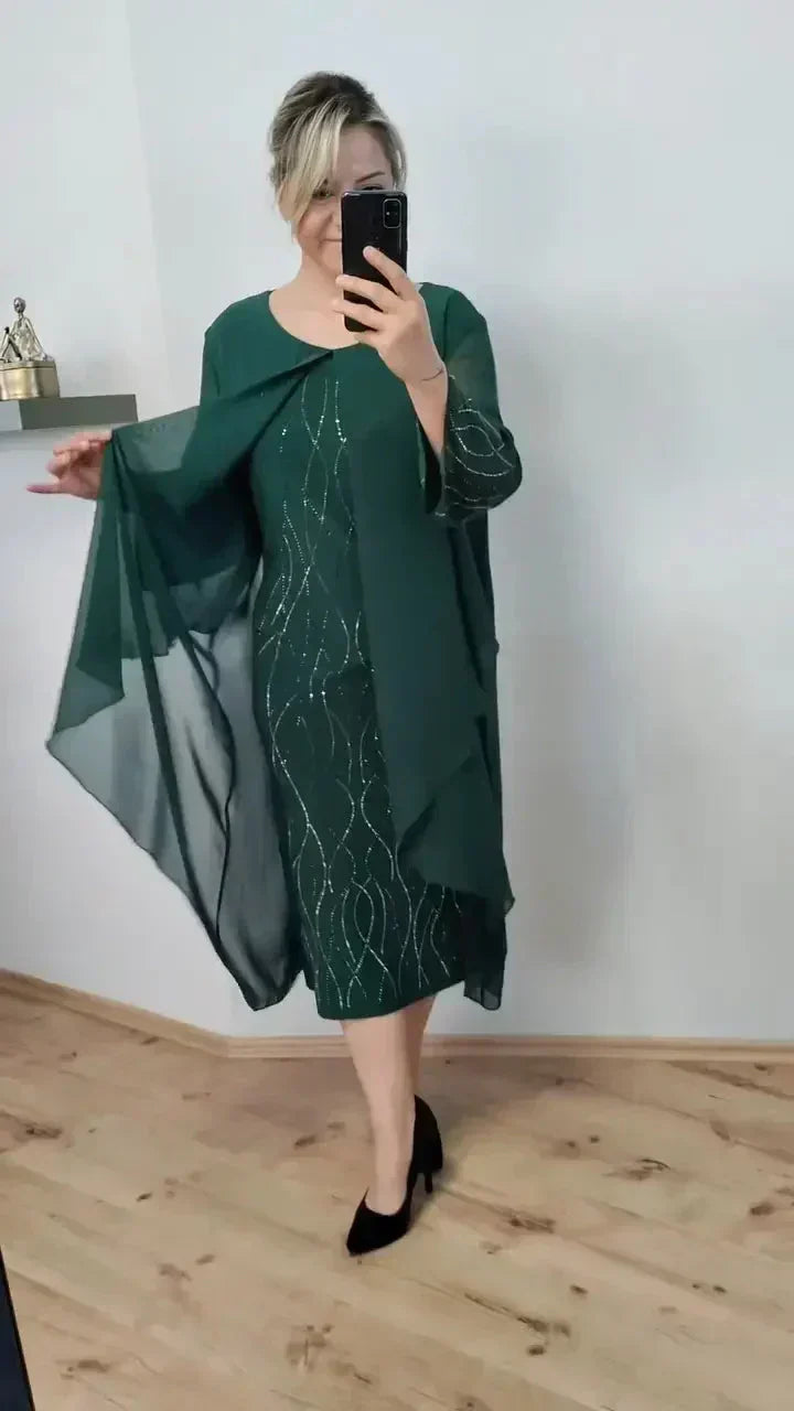 Claudia™ Vestido brillante de moda para mujer