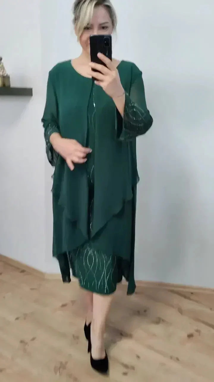 Claudia™ Vestido brillante de moda para mujer