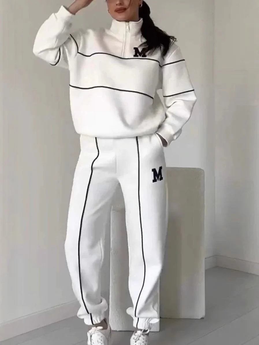 Mariela – Conjunto de sudadera y pantalón casual