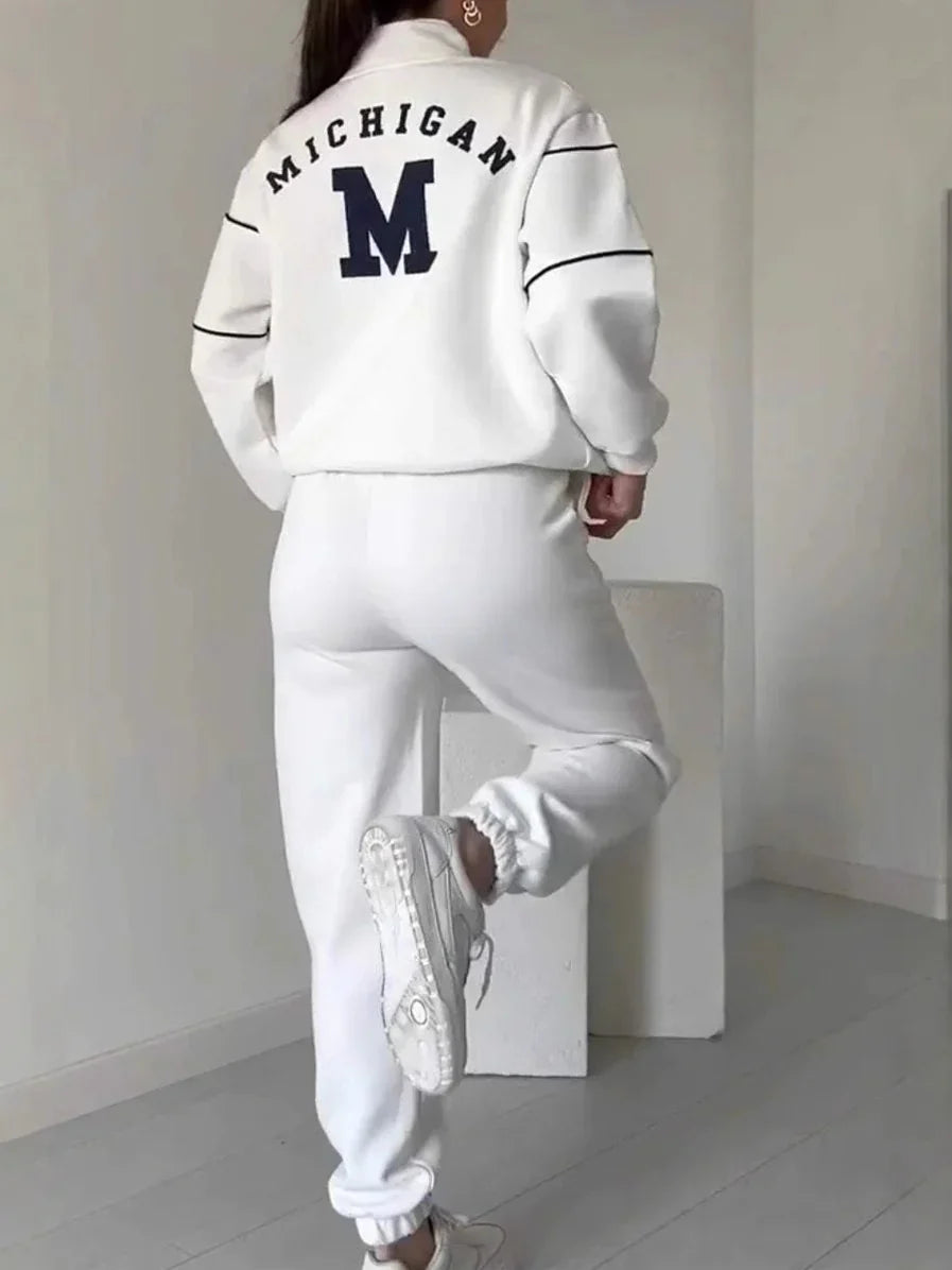 Mariela – Conjunto de sudadera y pantalón casual
