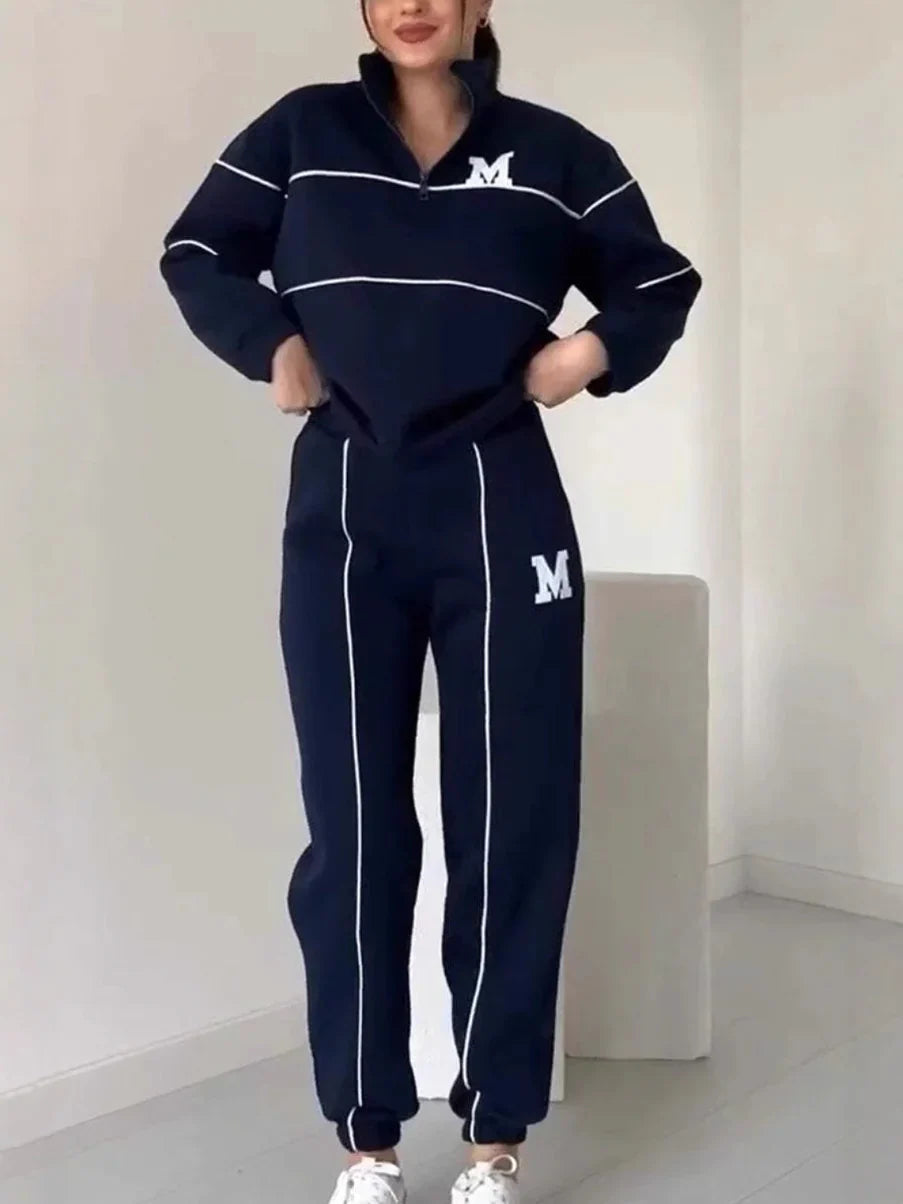 Mariela – Conjunto de sudadera y pantalón casual