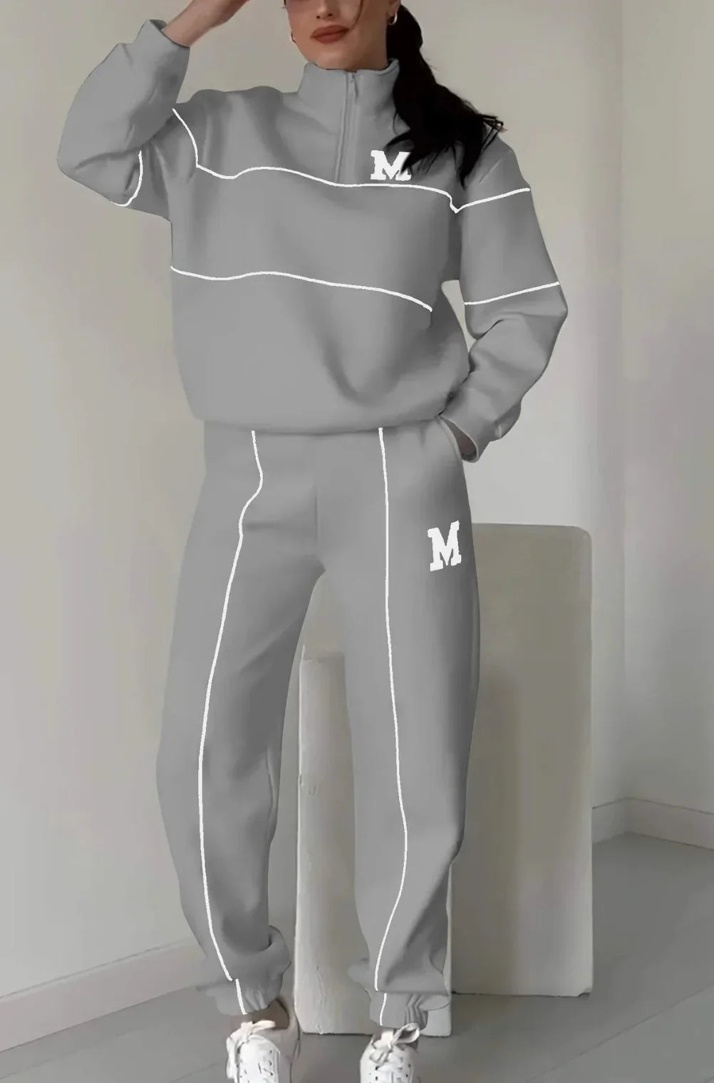 Mariela – Conjunto de sudadera y pantalón casual