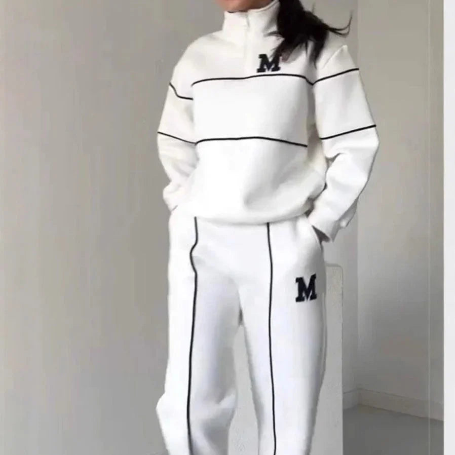 Mariela – Conjunto de sudadera y pantalón casual