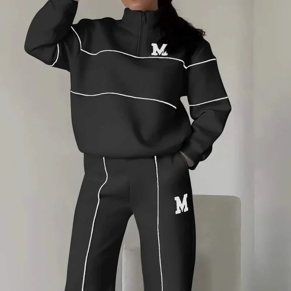 Mariela – Conjunto de sudadera y pantalón casual