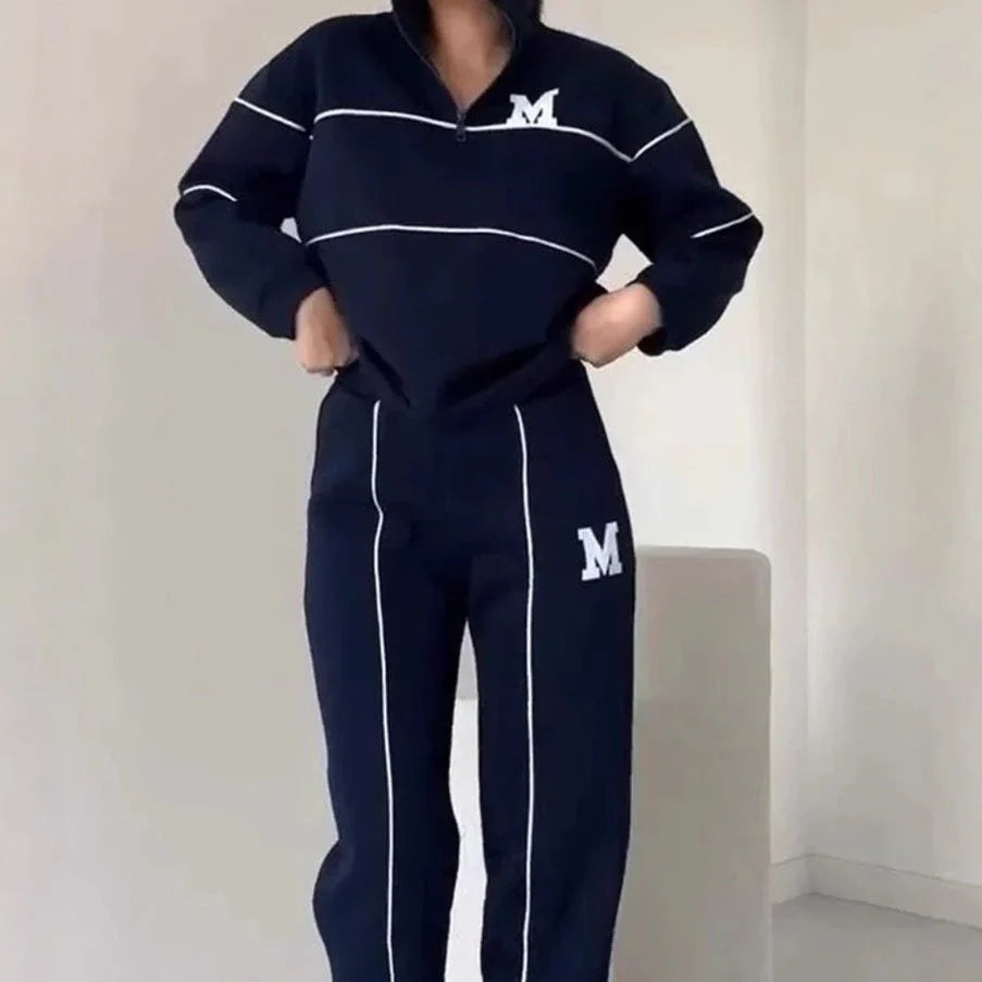 Mariela – Conjunto de sudadera y pantalón casual