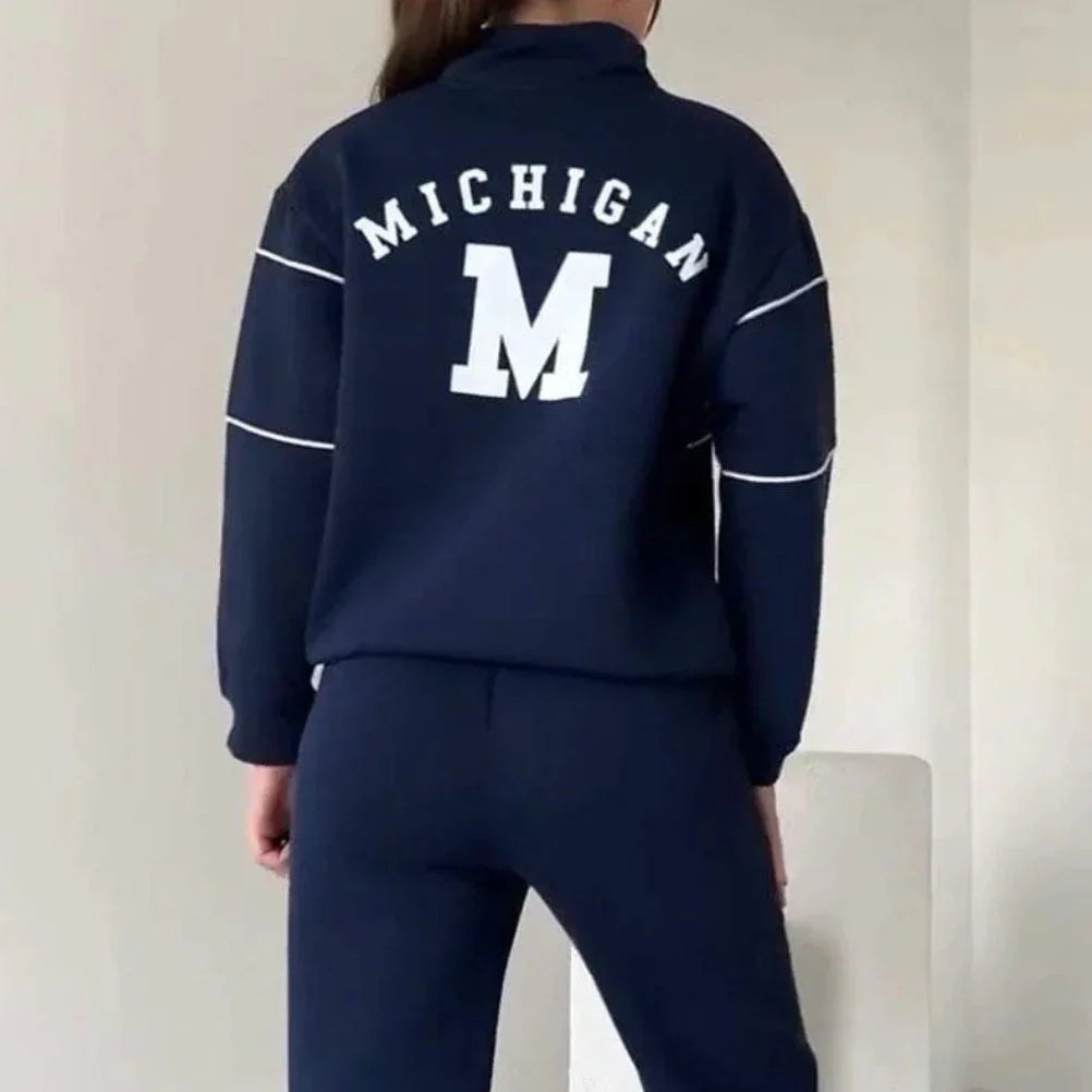 Mariela – Conjunto de sudadera y pantalón casual