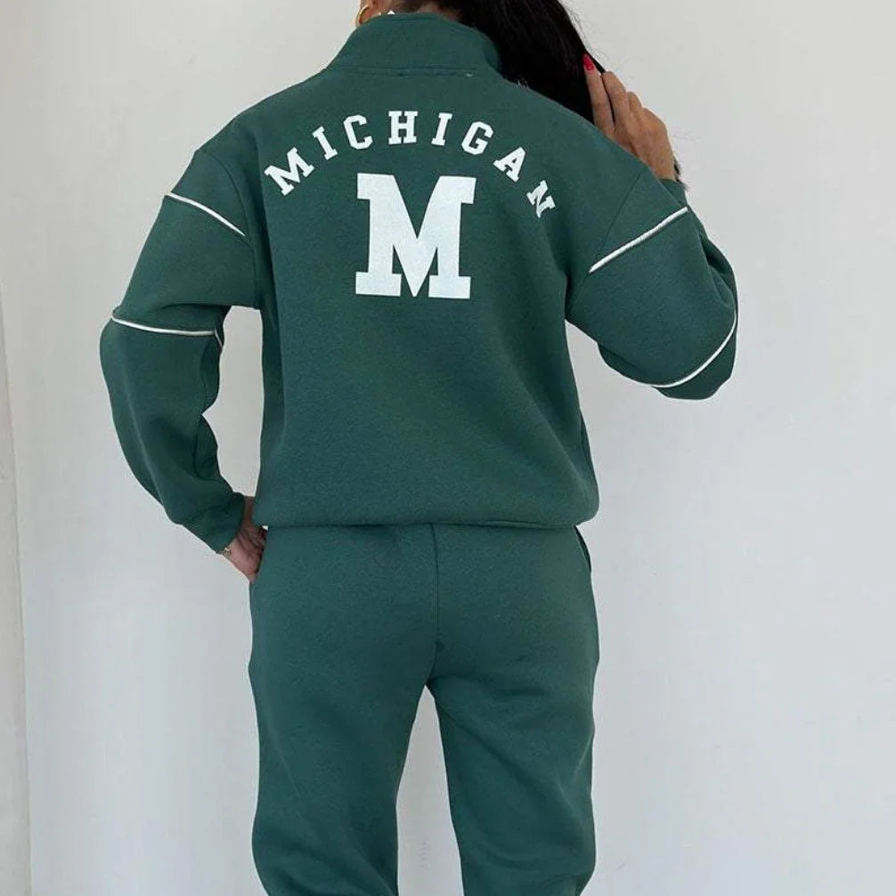 Mariela – Conjunto de sudadera y pantalón casual
