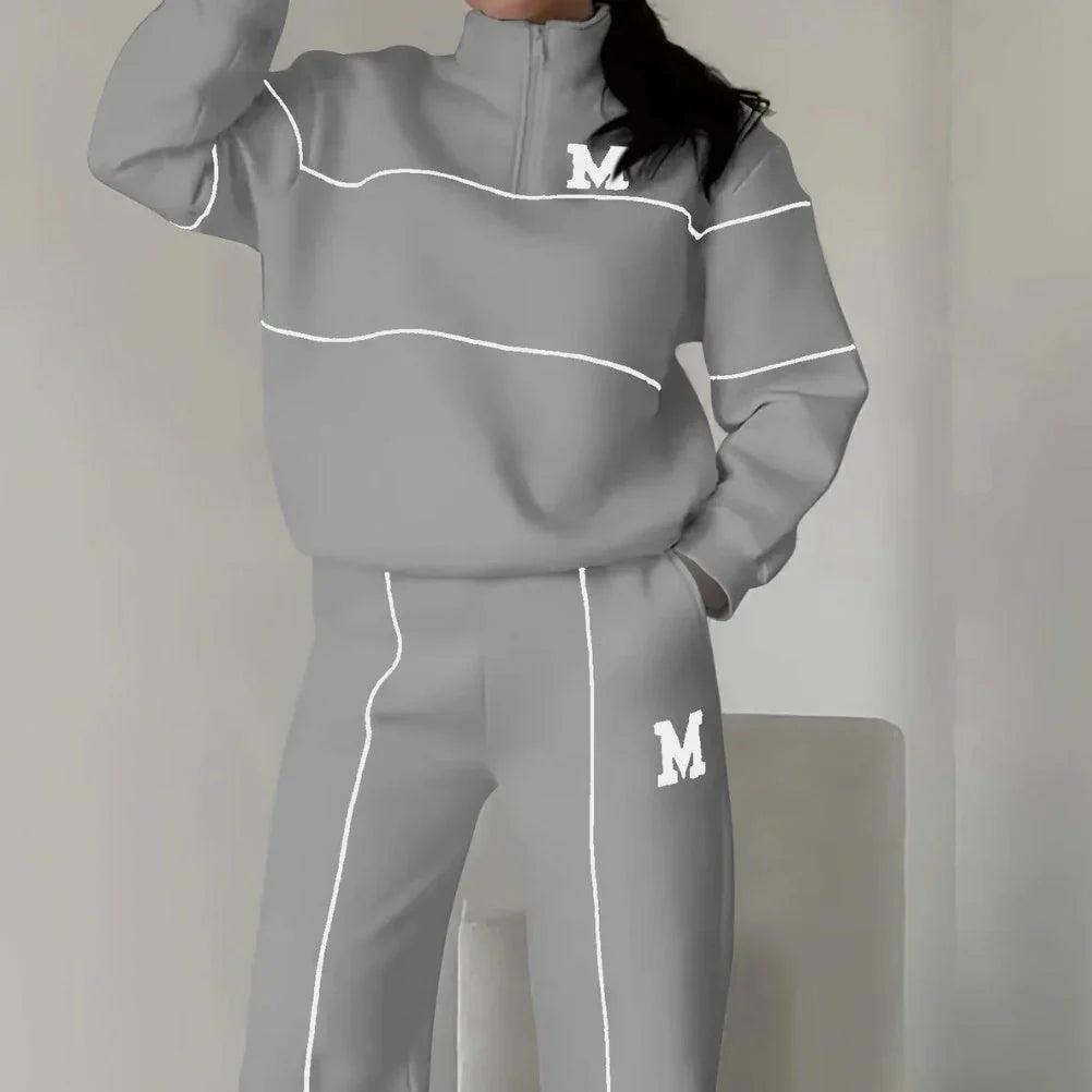 Mariela – Conjunto de sudadera y pantalón casual
