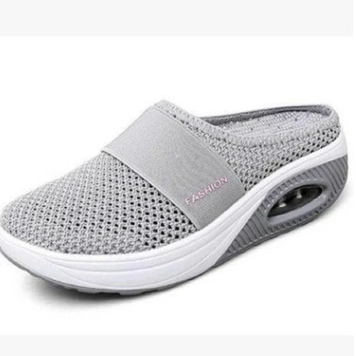 Aria - Zapatillas ortopédicas de malla transpirable