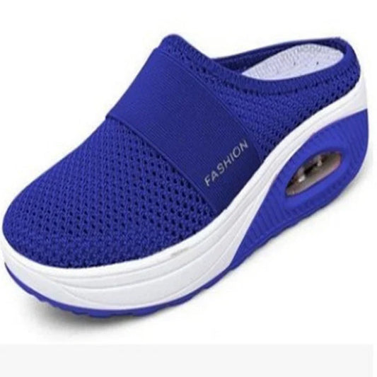 Aria - Zapatillas ortopédicas de malla transpirable