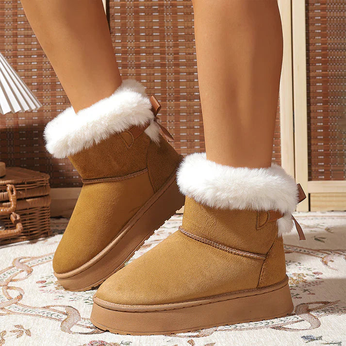 Nuria - Botas de nieve cálidas y acogedoras para invierno