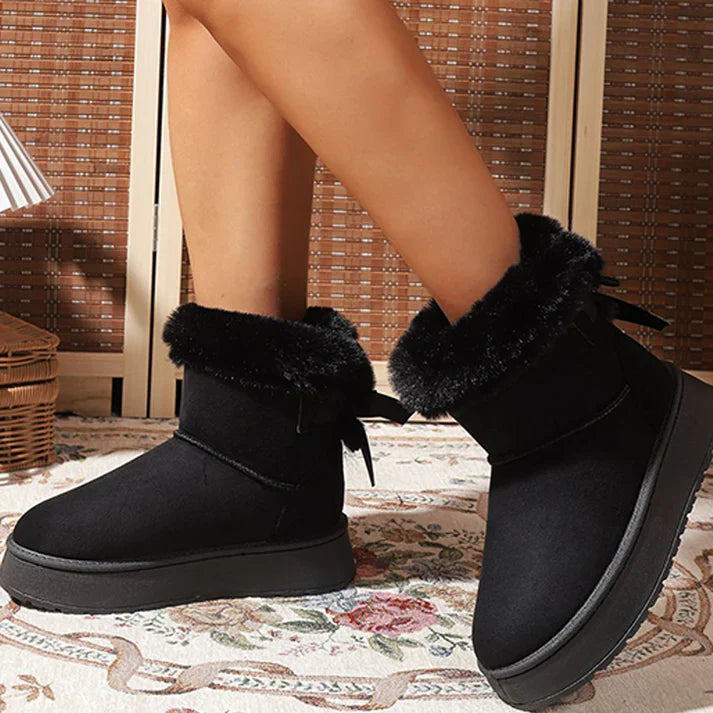 Nuria - Botas de nieve cálidas y acogedoras para invierno