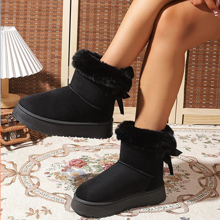 Nuria - Botas de nieve cálidas y acogedoras para invierno