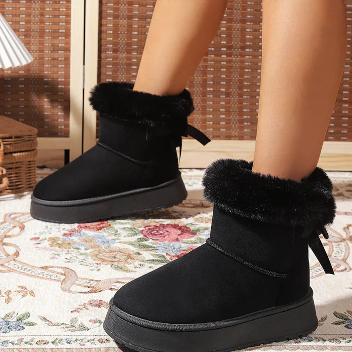 Nuria - Botas de nieve cálidas y acogedoras para invierno