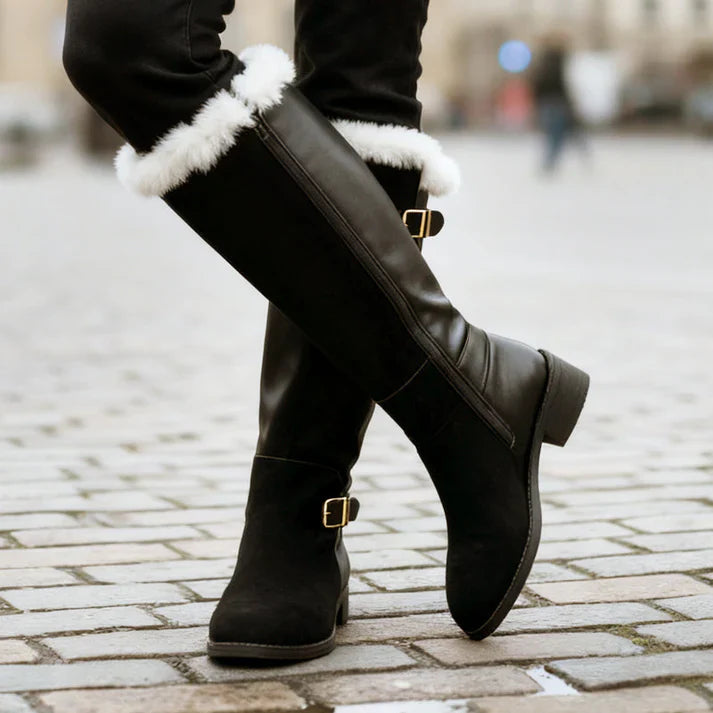 Ainhoa - Botas altas de invierno con forro cálido